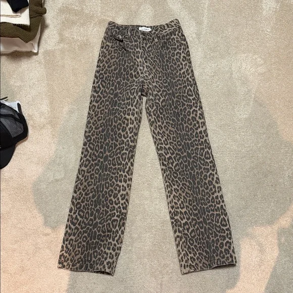 Leopard Print jeans - Picture 2 of 6